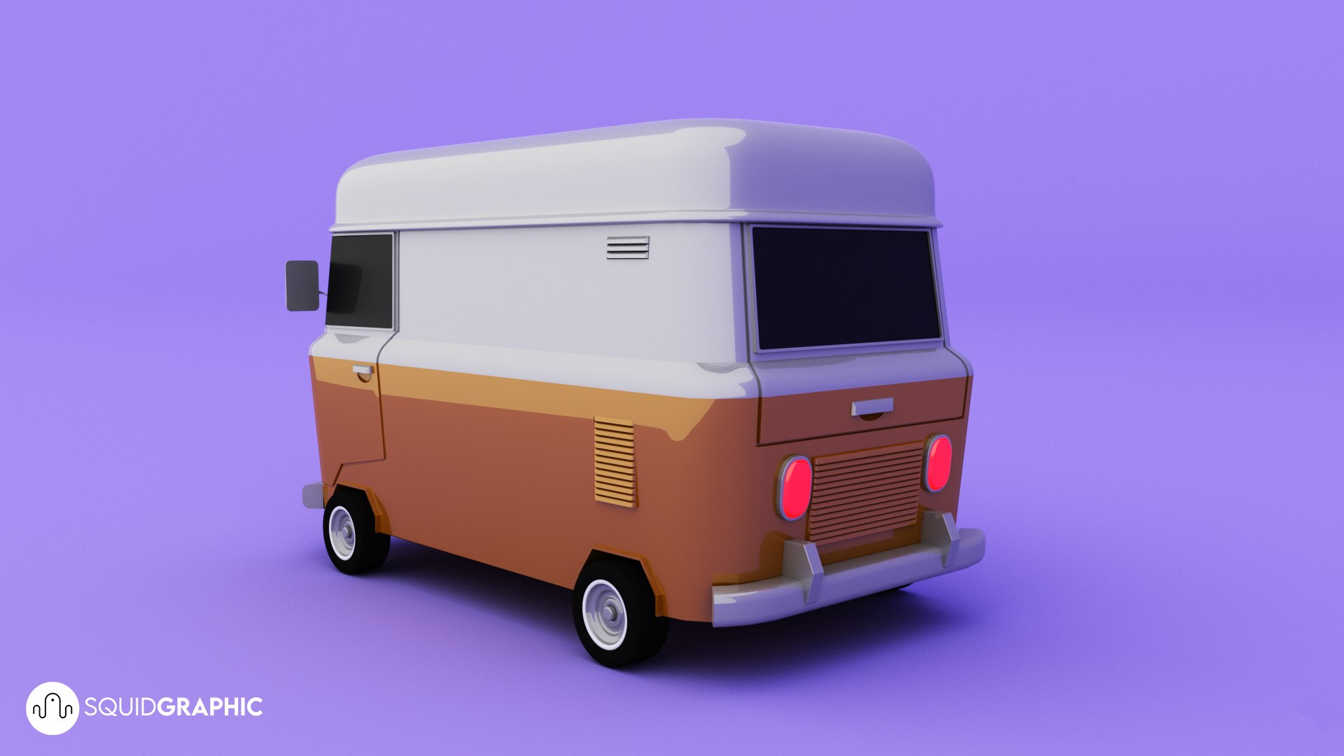 3D Model Cartoon Kombi 3D Model - TurboSquid 2008469