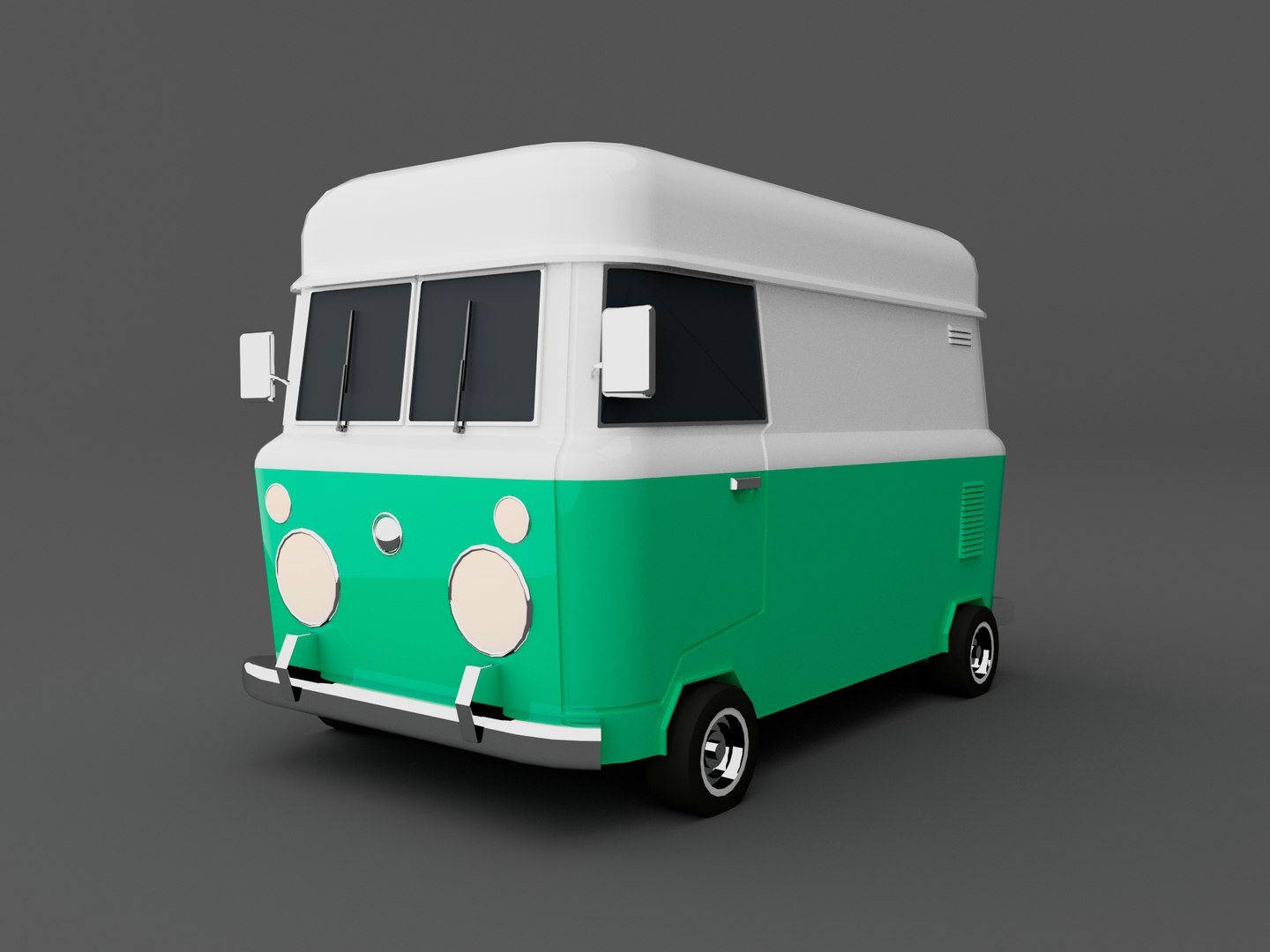 3D model Cartoon Kombi 3D model - TurboSquid 2008469