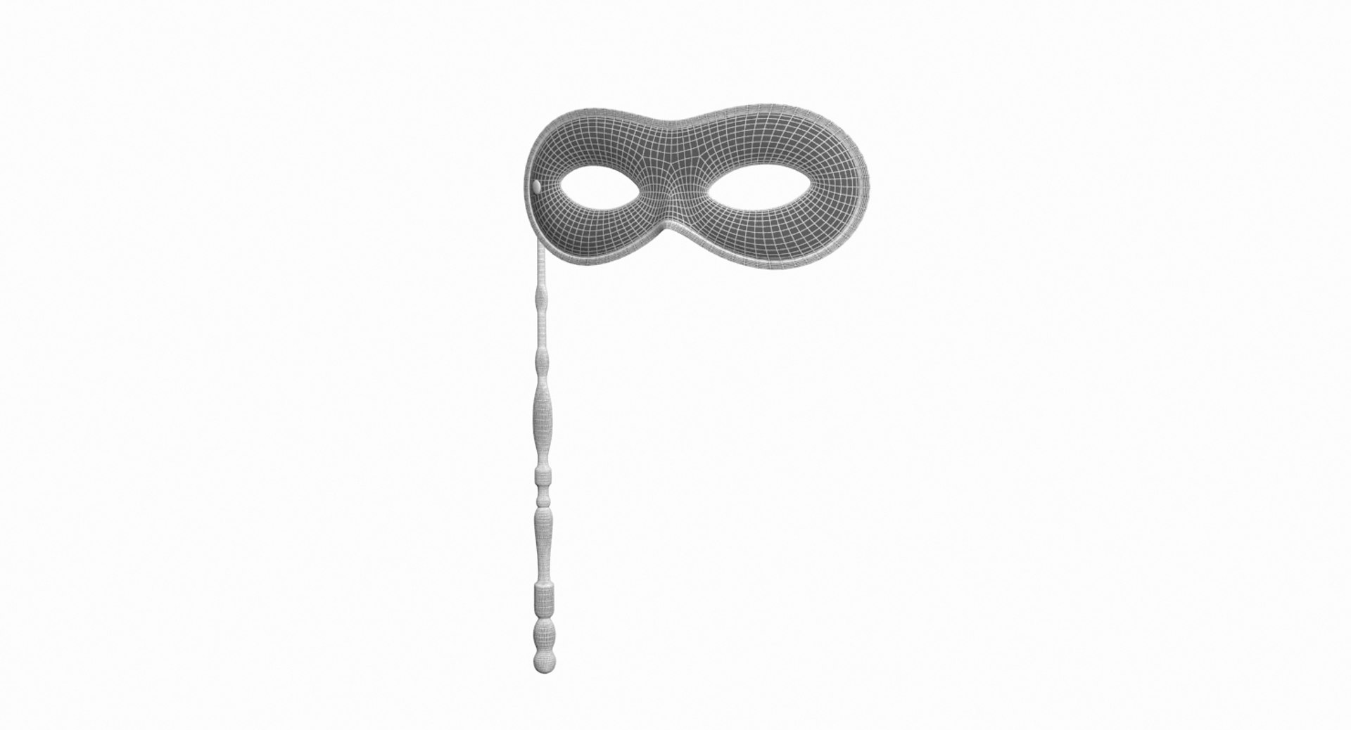 3D Domino Lorgnette Classic Mask - TurboSquid 1400934