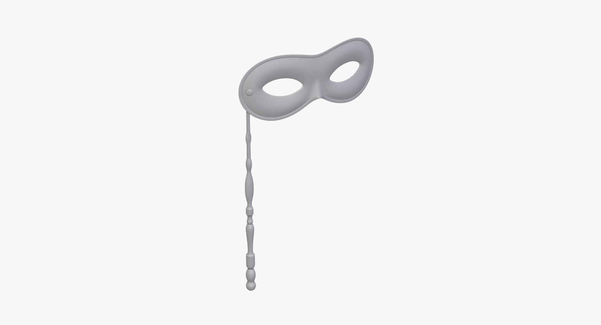 3D Domino Lorgnette Classic Mask - TurboSquid 1400934