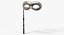 Domino Lorgnette Classic Mask With Stick
