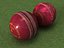 Pelota de cricket de cuero nueva y usada - Equipo deportivo de alta calidad modelo 3d