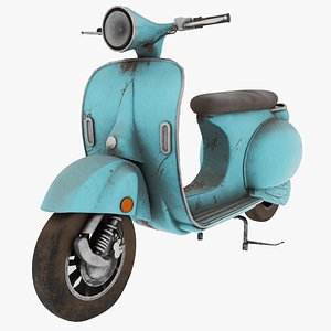 Vespa 50 Special (1969) 3D Model $179 - .fbx .max .obj - Free3D