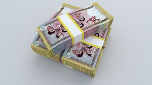 Bangladesh 60 Taka Banknote 2012 Obverse 3D Model BDT60