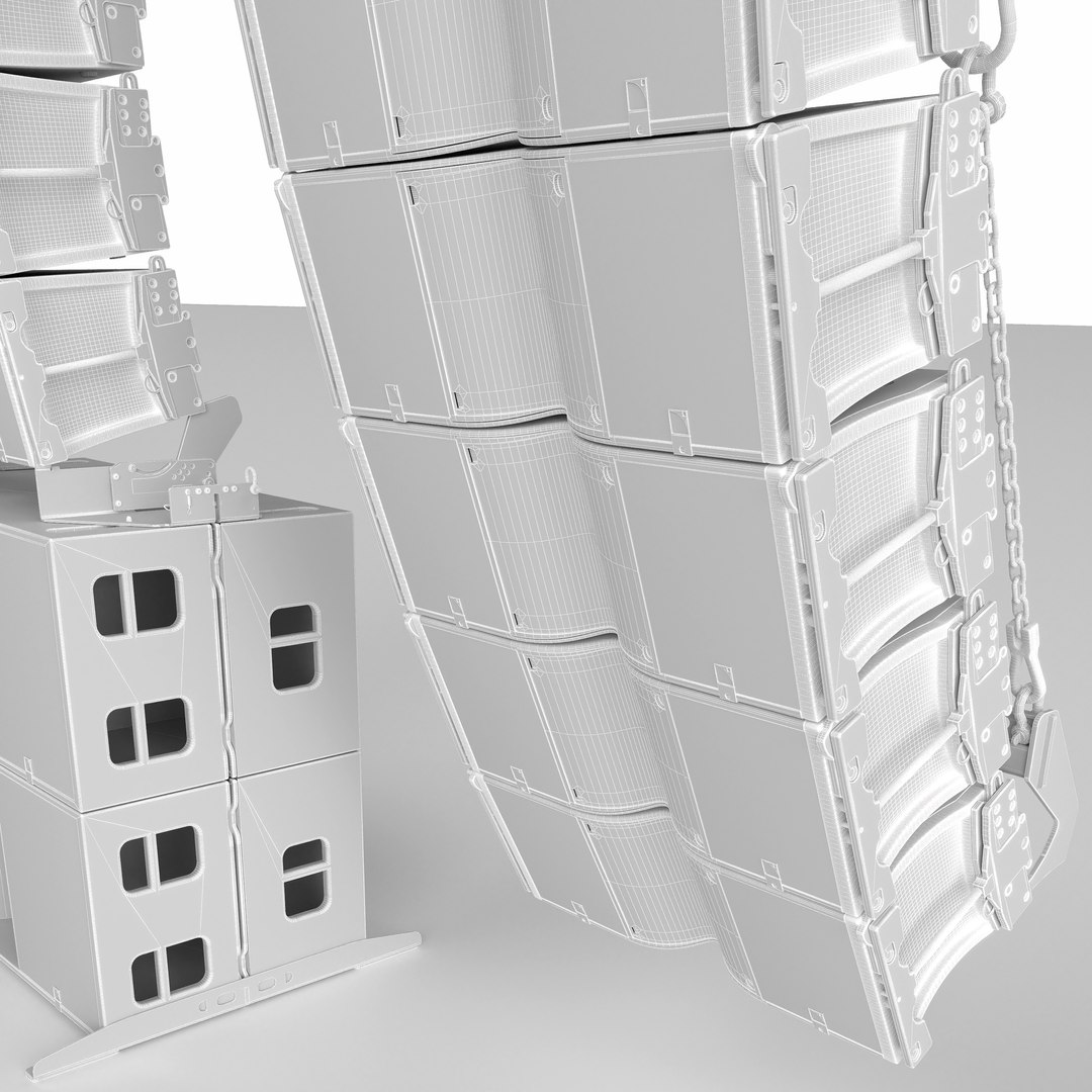 3D Line Array LAcousticsK3 - TurboSquid 1863385