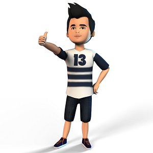 Lowpoly Boy Set J