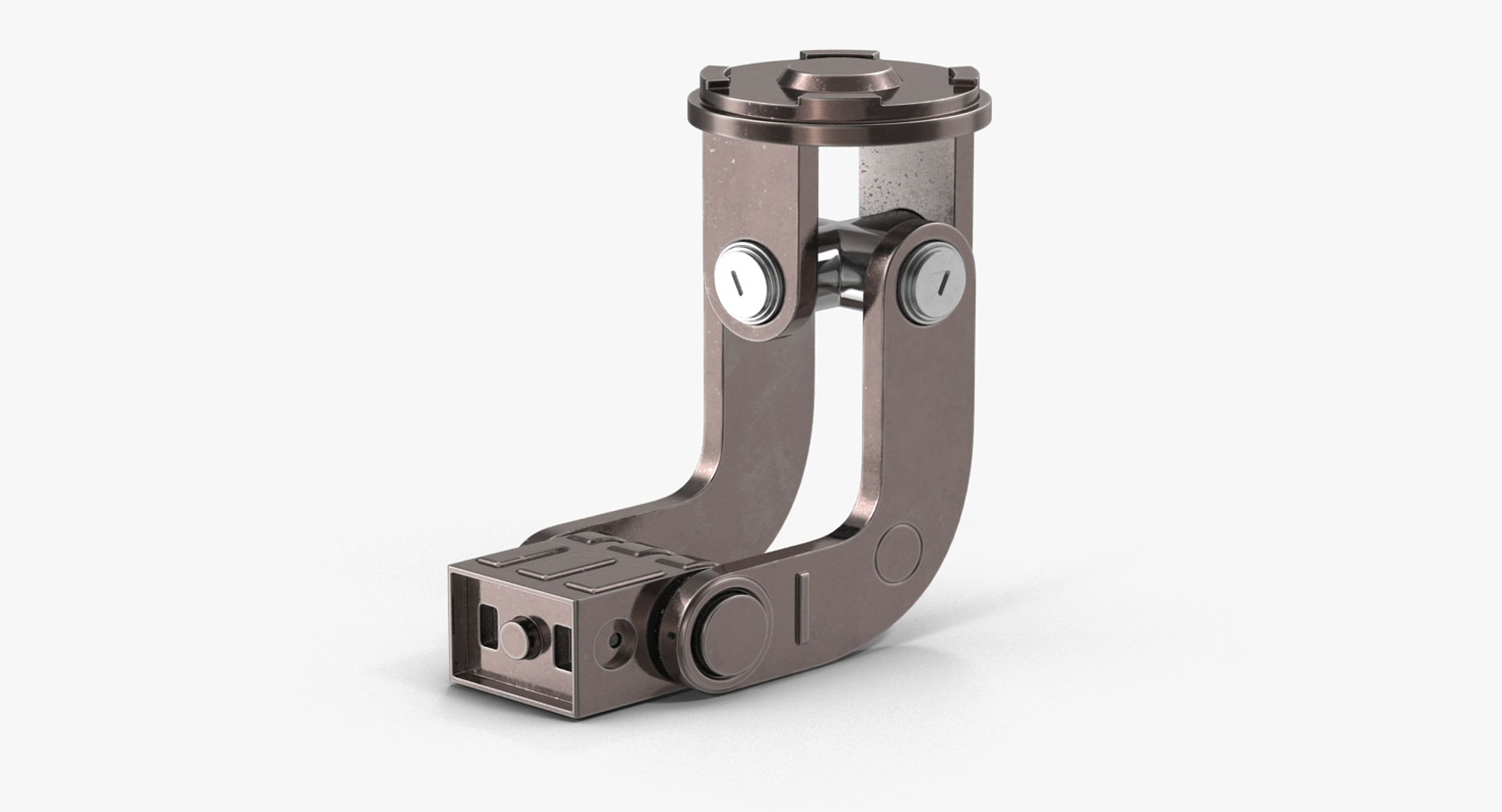 3d Model Anodized Industrial Joint 6