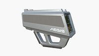 Anti-Drone Gun C02 - SciFi Jamming Weaponry