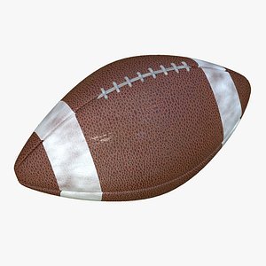 american football ball hdr obj