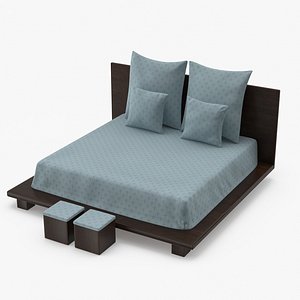 Bed Low Poly