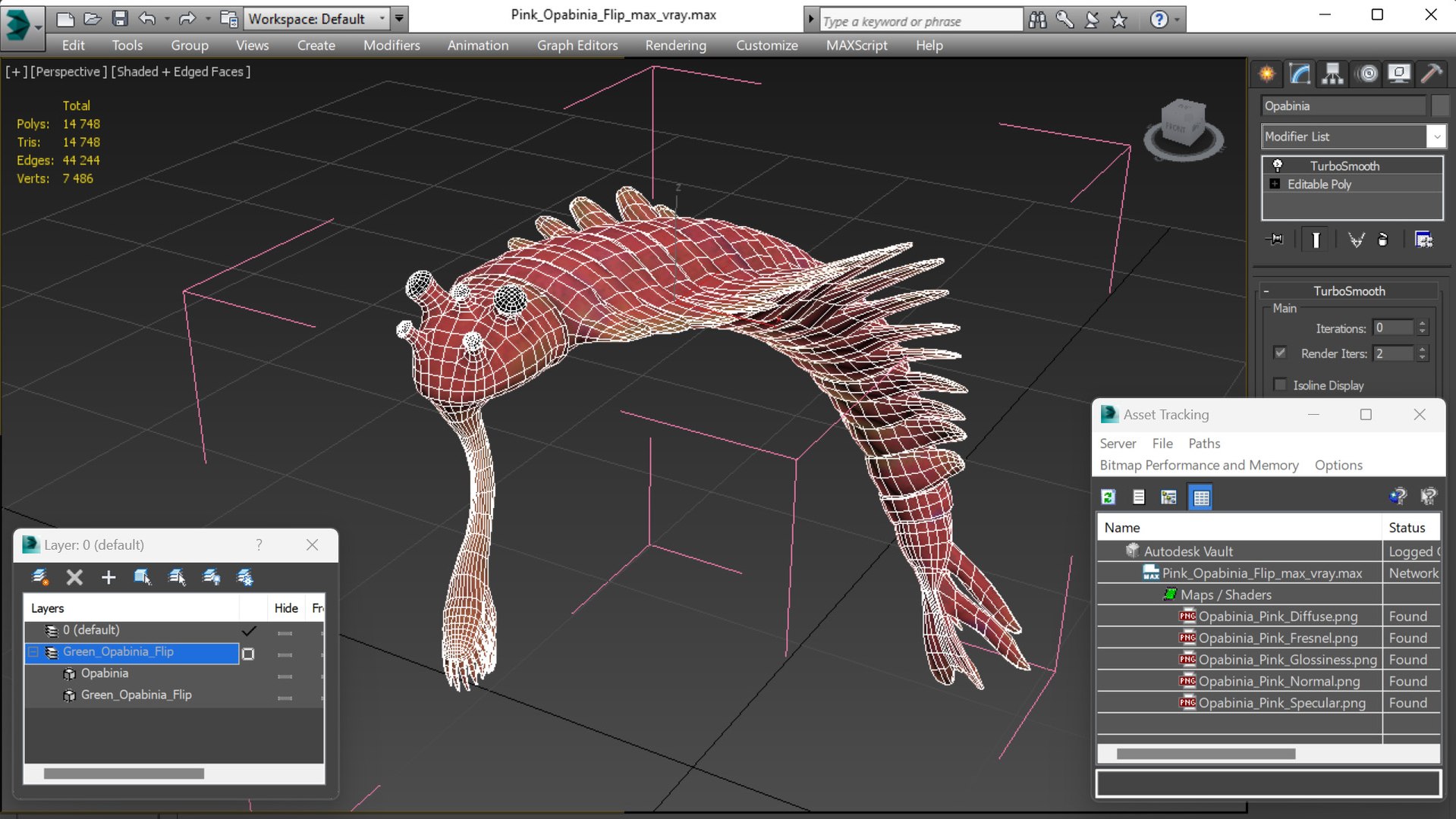 Pink Opabinia Flip 3D model https://p.turbosquid.com/ts-thumb/5n/DpVIta/JF/pinkopabiniaflipc4dmodel024/jpg/1705599932/1920x1080/fit_q87/45acfe10e8976dcaec8474a7bcf9b1347d3f3b96/pinkopabiniaflipc4dmodel024.jpg
