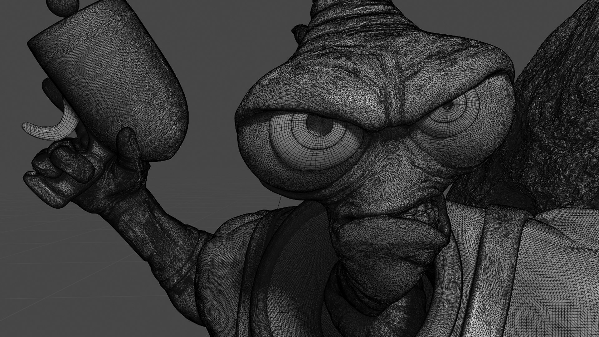 Earthworm Character Model - TurboSquid 2198077