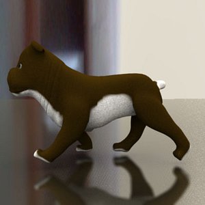 Cartoon dog Xtruder