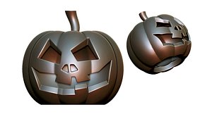 3D Halloween Pumpkin model