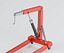Folding Hydraulic Engine Crane with Telescopic Boom
