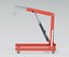 Folding Hydraulic Engine Crane with Telescopic Boom