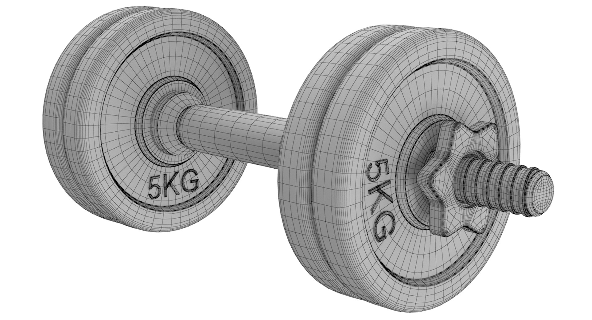 Dumb bell dumbbell 3D model - TurboSquid 1666118