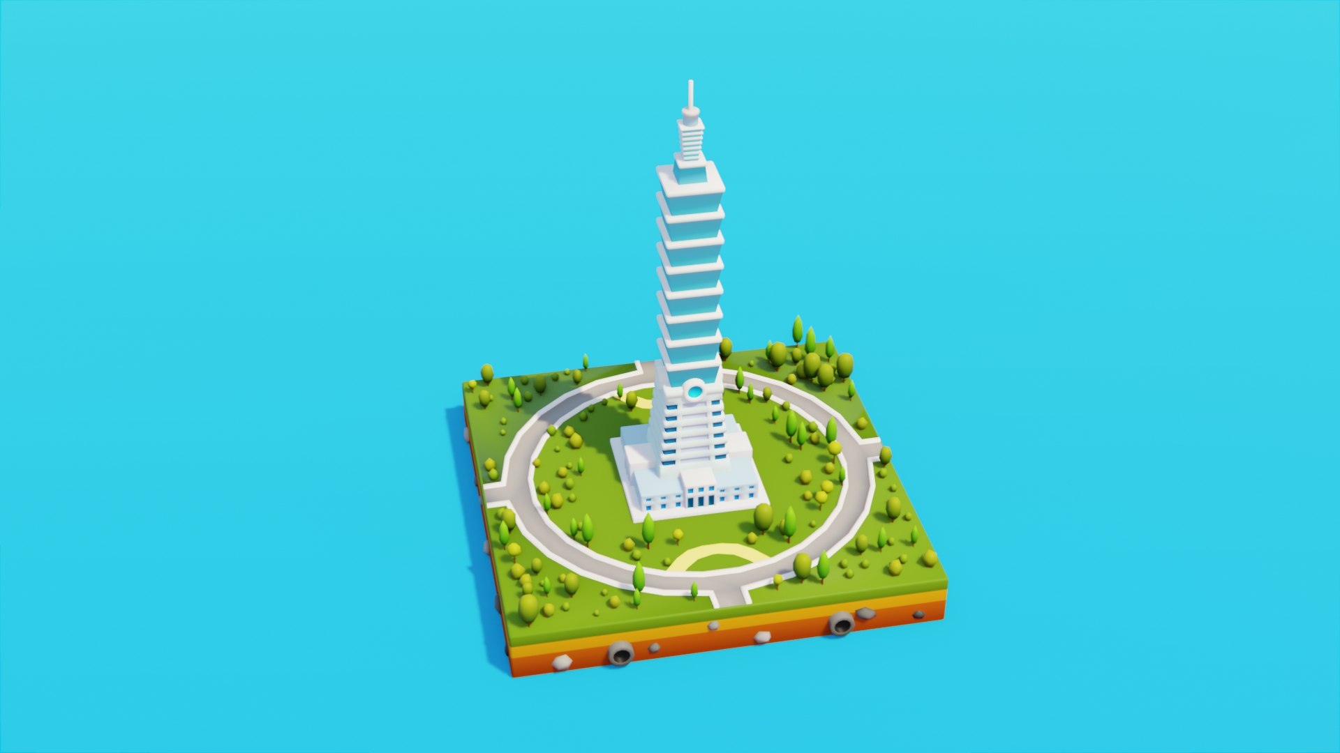 Low Poly LandMarks 3D model https://p.turbosquid.com/ts-thumb/5n/OwuVi6/33/1_0034/jpg/1773799836/1920x1080/fit_q87/b9b350ec60e29bc620990735175b49868448d437/1_0034.jpg