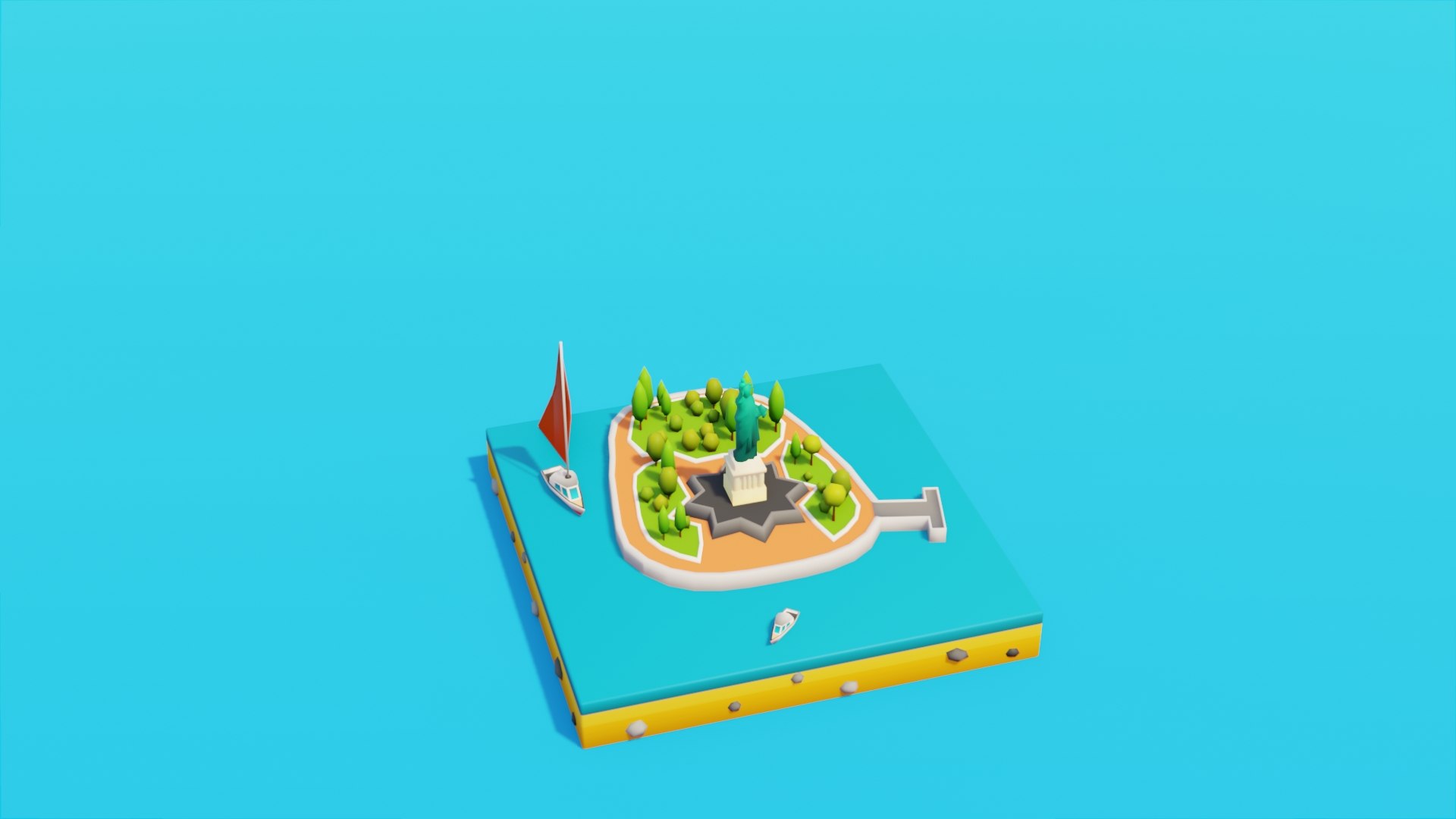 Low Poly LandMarks 3D model https://p.turbosquid.com/ts-thumb/5n/OwuVi6/OI/1_0032/jpg/1773799836/1920x1080/fit_q87/30d52420b2b0dcd408c9f4f9b756907d6b0f3126/1_0032.jpg
