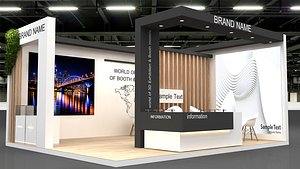 3D model exhibition stall 426