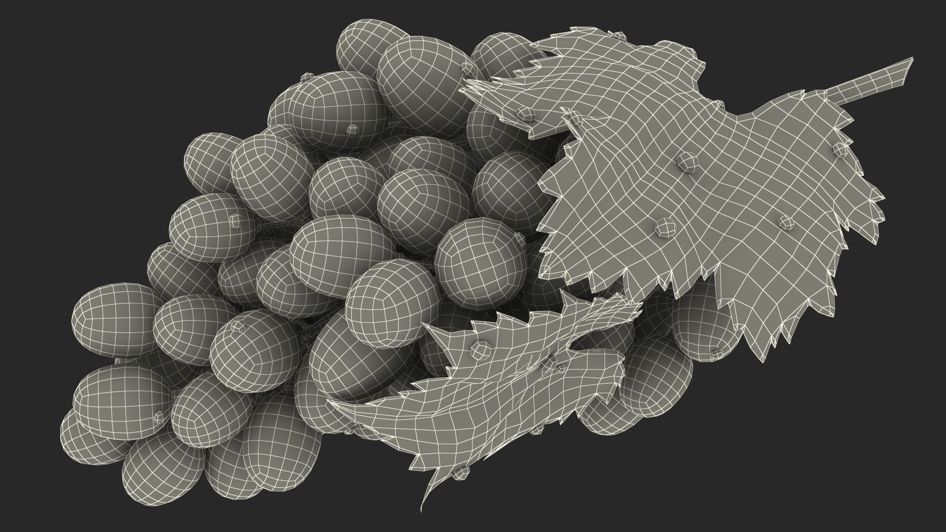 bunch green grapes 3D https://p.turbosquid.com/ts-thumb/5n/WldcG4/eaDCI8d2/bunchofgreengrapesvray3dmodel018/jpg/1580391914/1920x1080/fit_q87/57abb3146afe06605bd91e742b3a5ee54ca05e83/bunchofgreengrapesvray3dmodel018.jpg