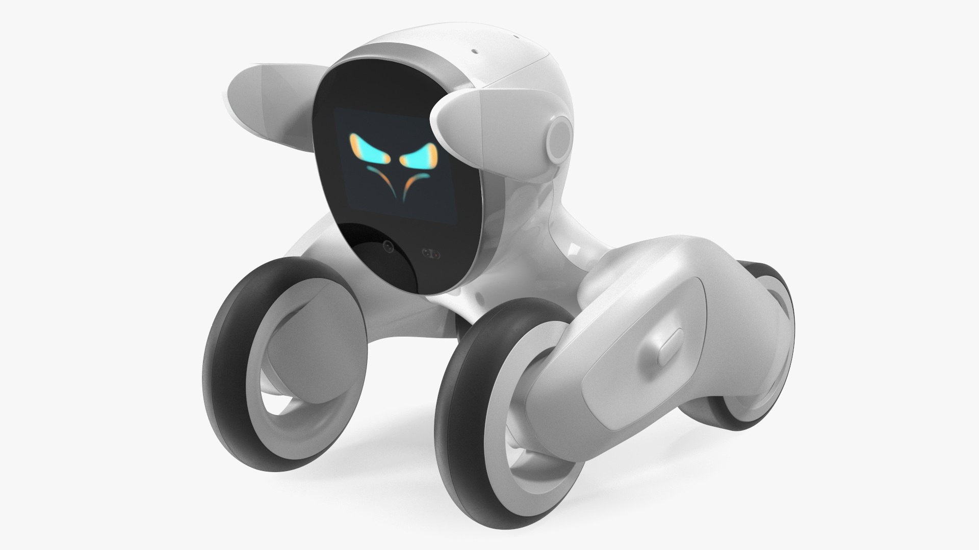 Angry Robot Toy Loona Smart Petbot 3D model preview