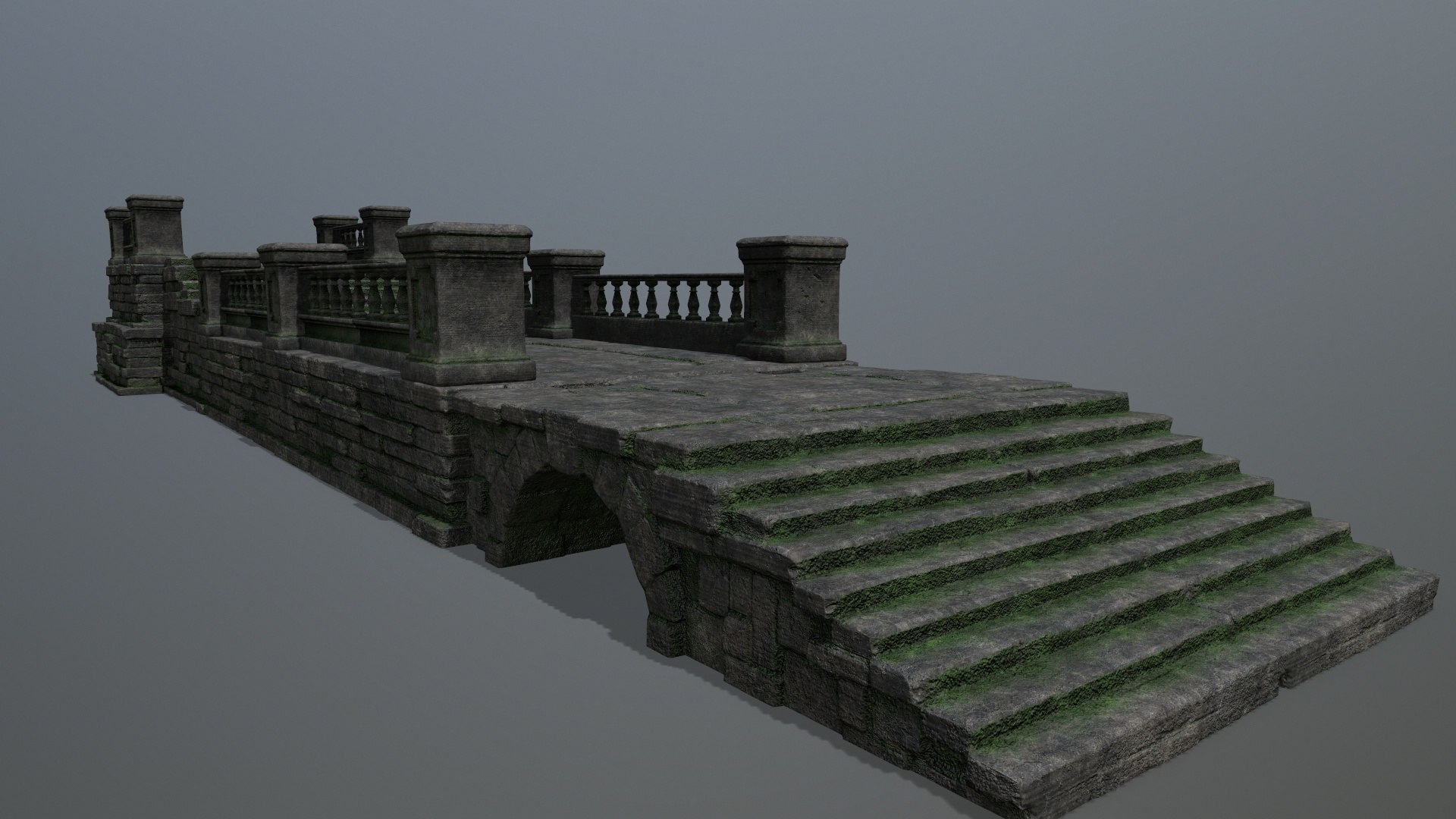 3D Model Old Ruins - TurboSquid 2135582