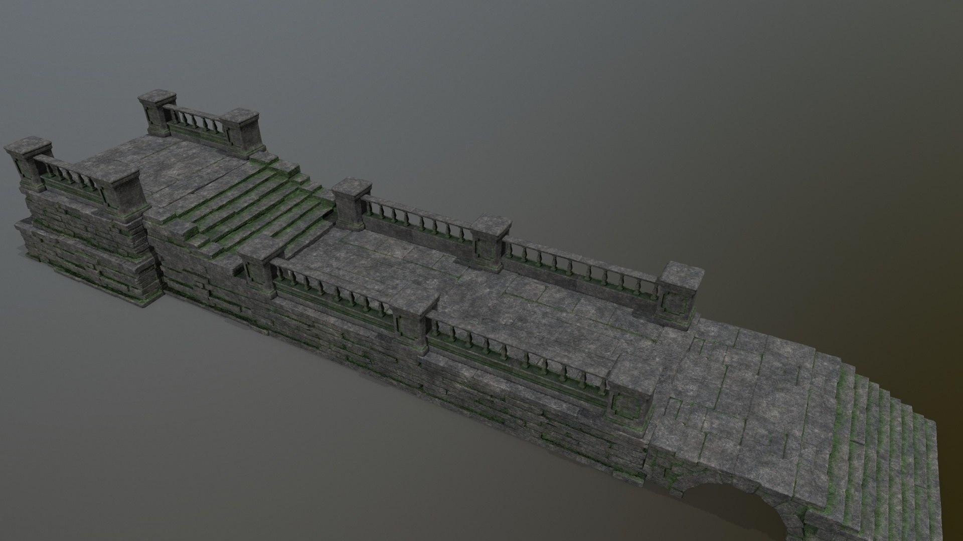 3D Model Old Ruins - TurboSquid 2135582