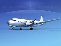 Douglas DC-6 Bare Metal