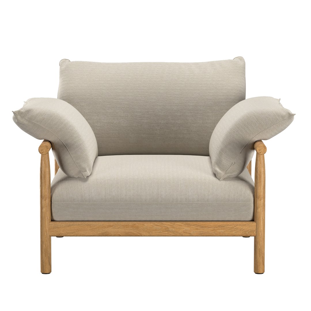 3D model TIBBO LOUNGE CHAIR XL TurboSquid 1995744