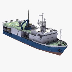 Oil Survey Ship
