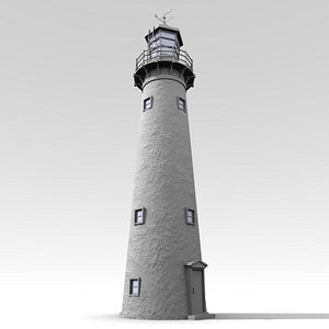 light house 3d model