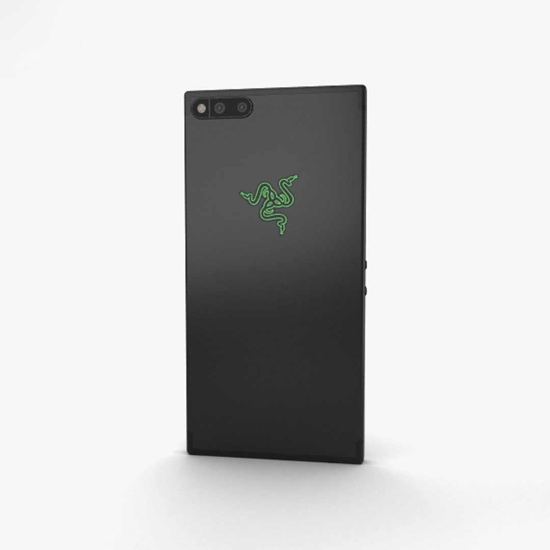 Razer phone 3D TurboSquid 1398231