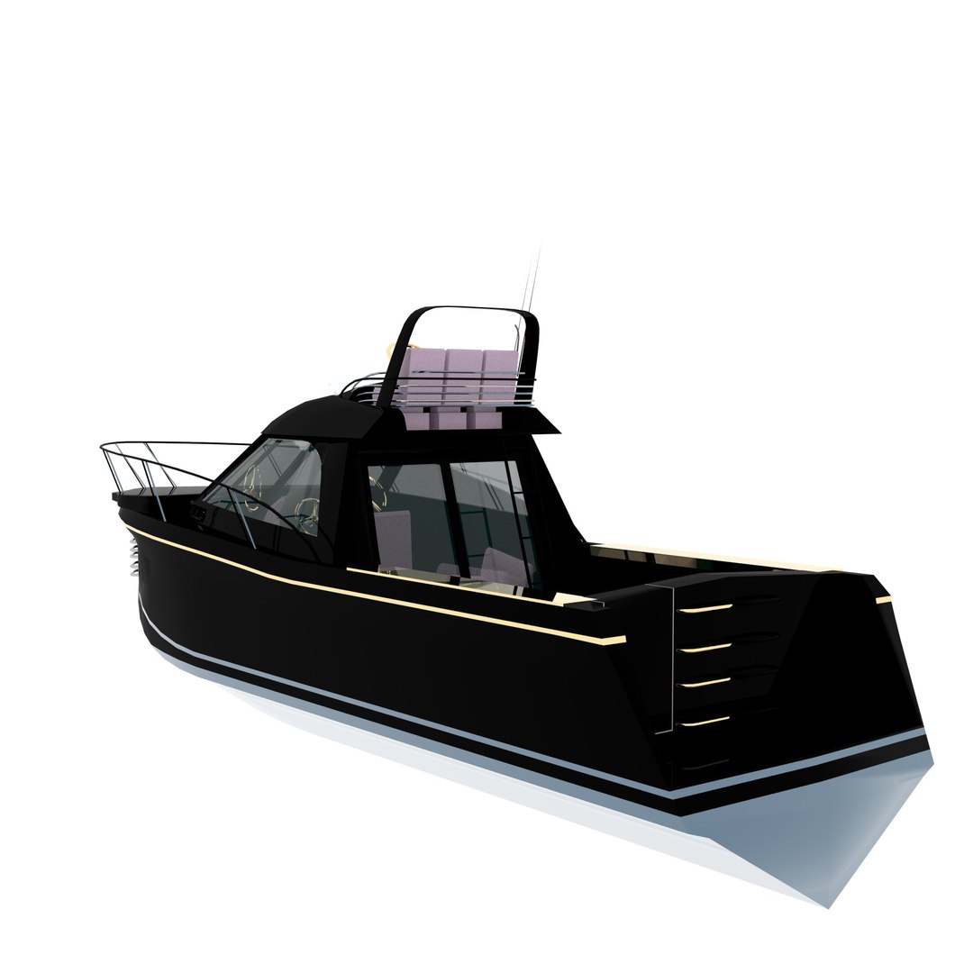 model luxury yacht