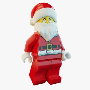 Lego Santa 3D