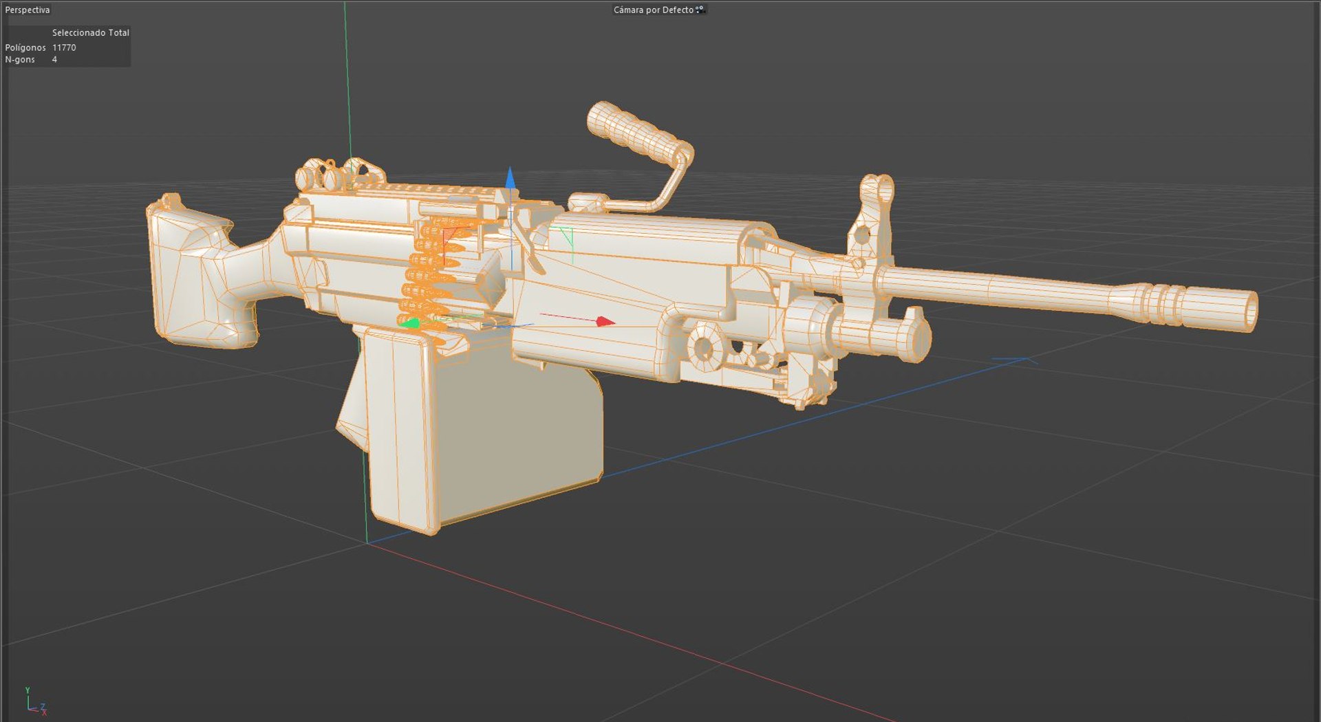 GunM 249 3D Model - TurboSquid 2106223