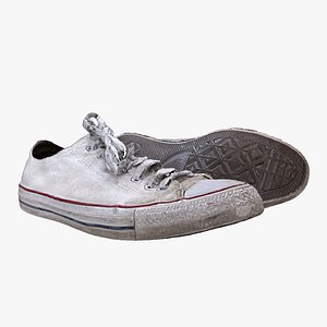 converse shoe 3D