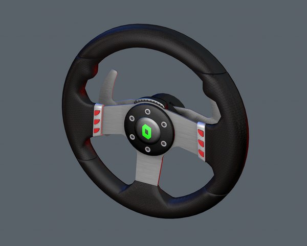 steering wheel vr 3d model