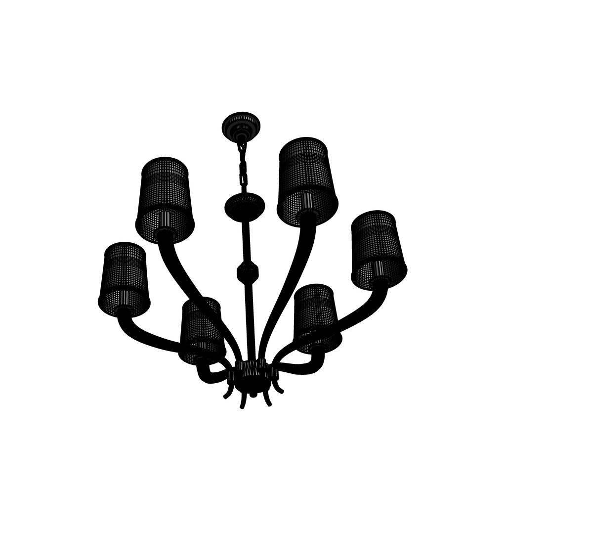 3D Classic Chandeliers Revit Model TurboSquid 1530714