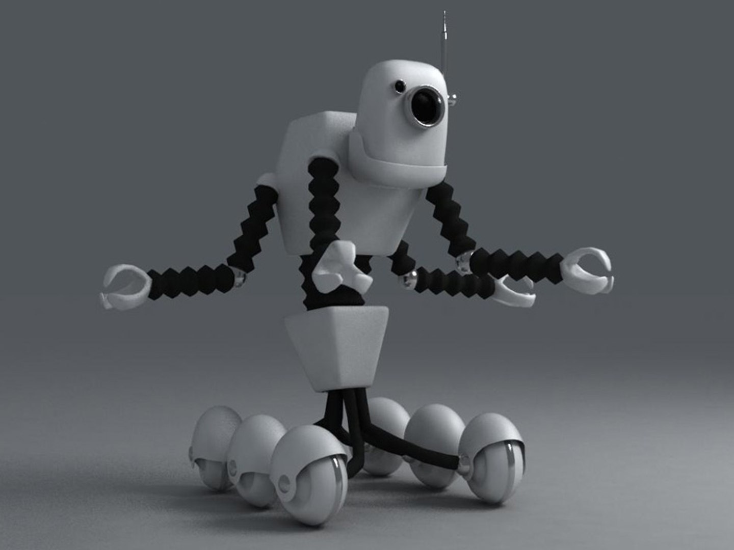 Robot Cartoon Max