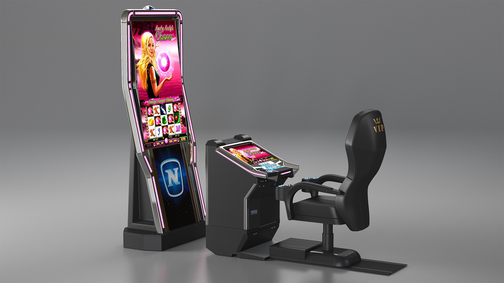 NOVOSTAR VIP Royal 265 Gaming Machine 3D model preview