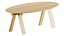Mesa de comedor Trave ovalada de Branca Lisboa