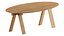 Mesa de comedor Trave ovalada de Branca Lisboa