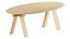 Mesa de comedor Trave ovalada de Branca Lisboa