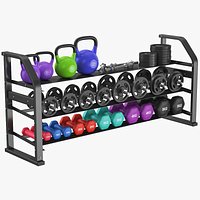 Dumbbell Rack 02
