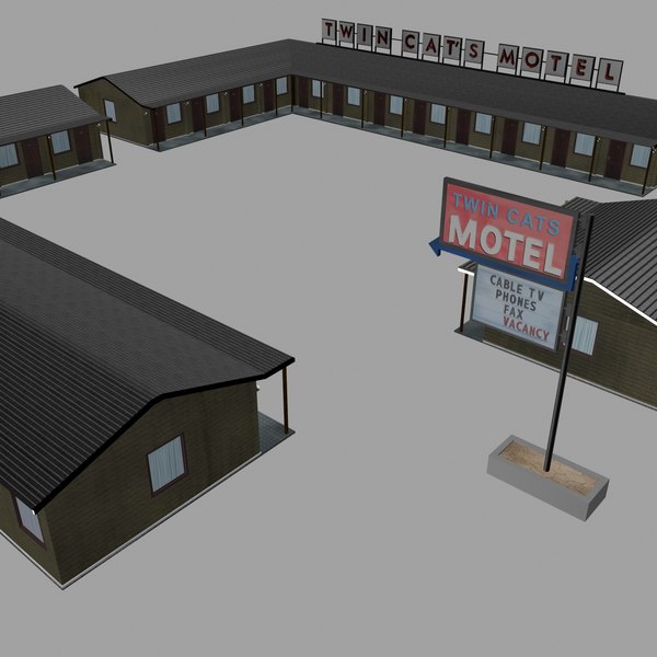 Motel Modelo 3D - TurboSquid 718311