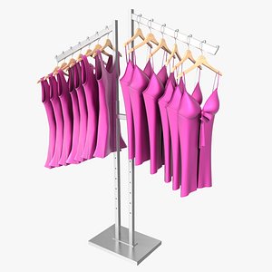 lingerie rack 3d model