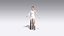 One Shoulder Dress Long slevee Scallop Modern Look