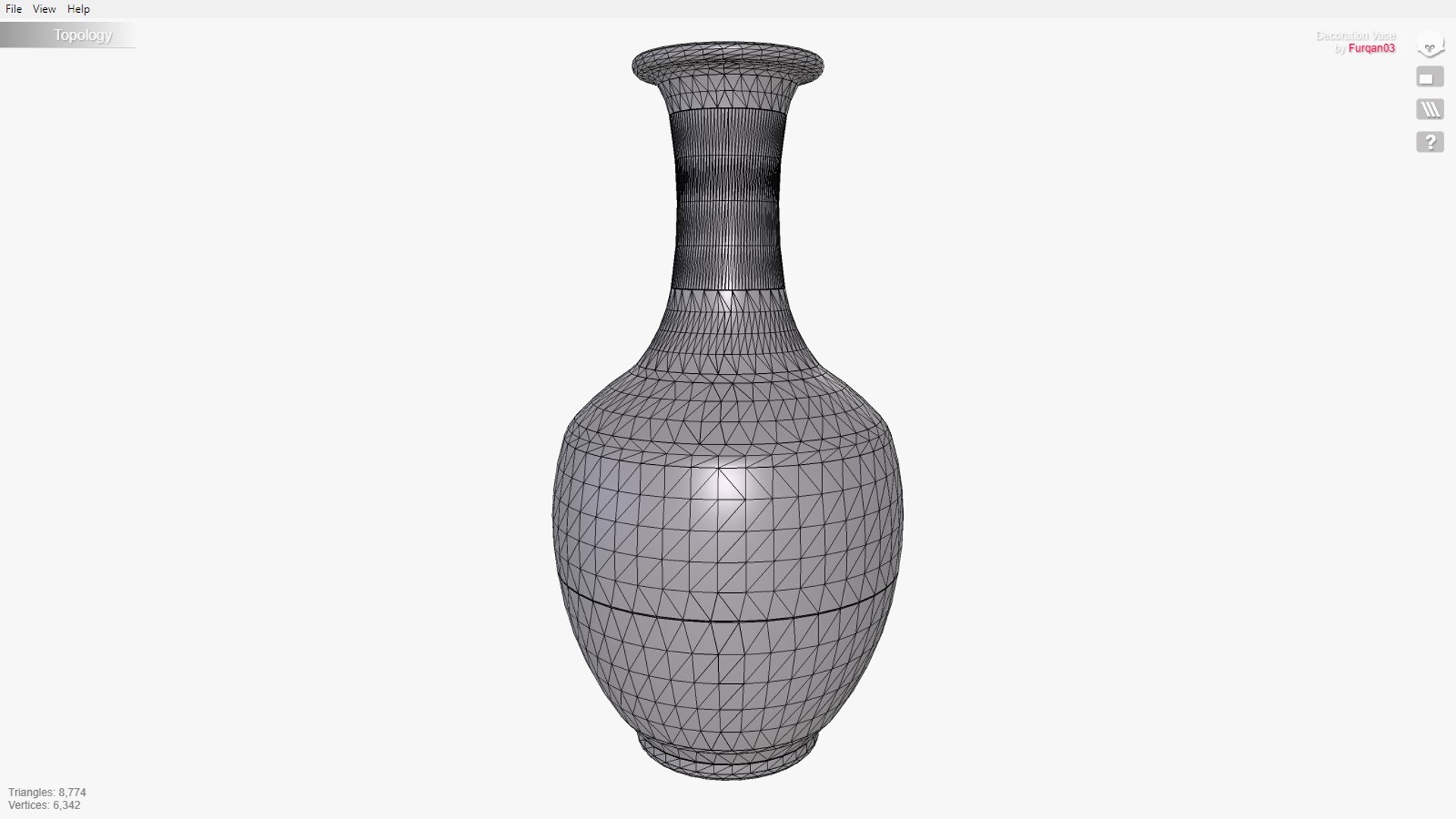 3D Decoration Vase model - TurboSquid 2098719