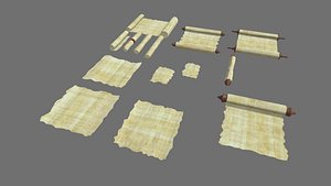Old Papyrus Parchments